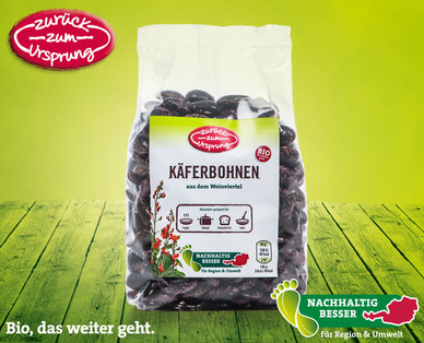 ZURÜCK ZUM URSPRUNG Österr. Bio-Käferbohnen