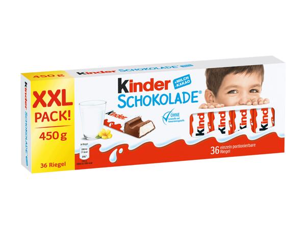 Chocolat Kinder Ferrero, pack XXL