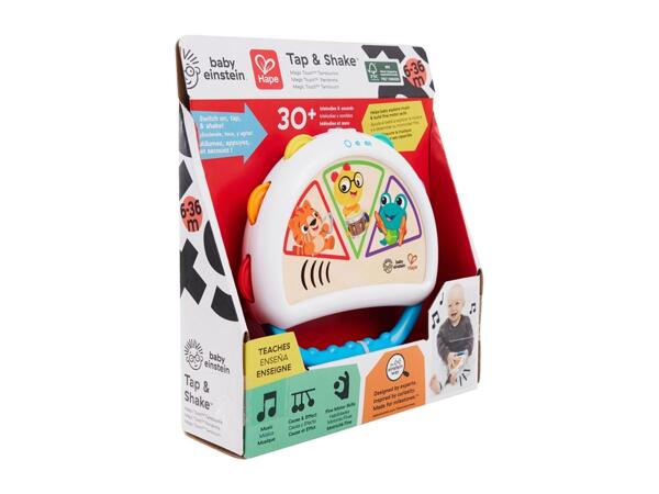 Baby Einstein Wooden Musical Toy - Tap and Shake™ Tambourine
