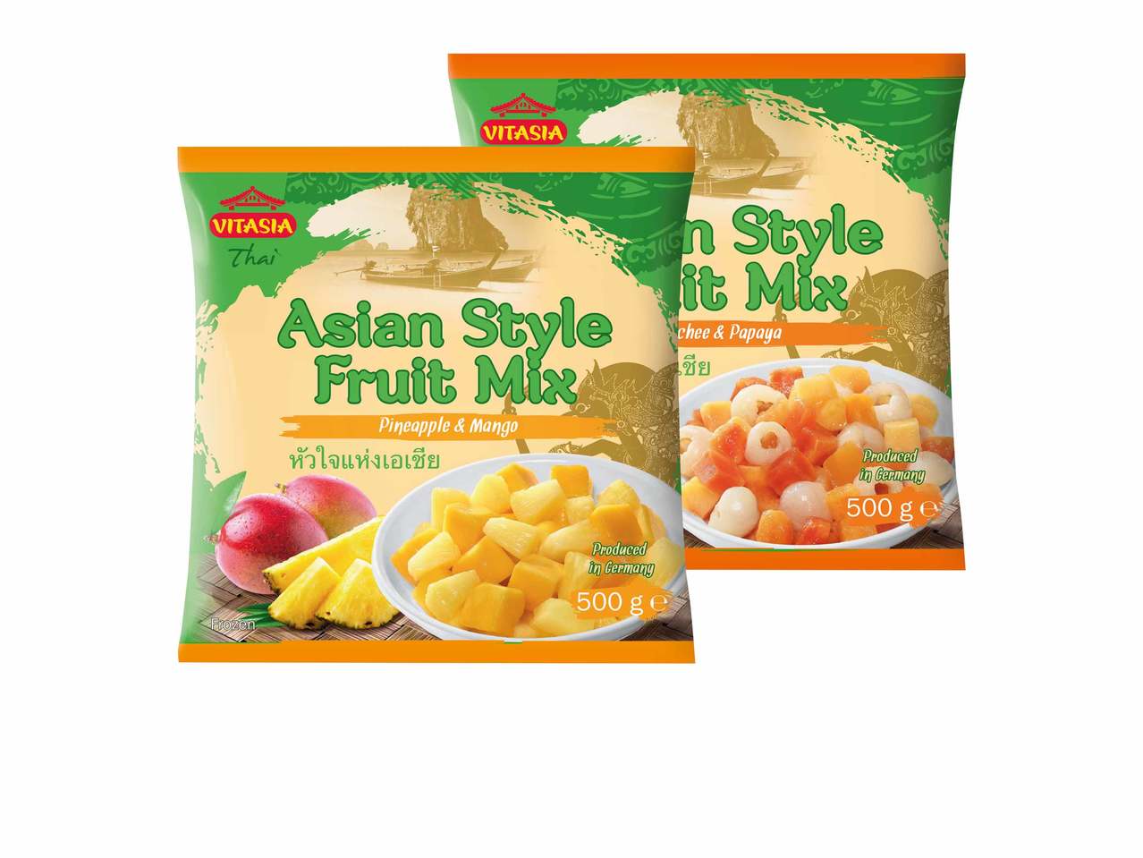 Fruits mixtes asiatiques