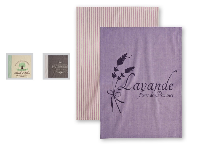 MERADISO Tea Towels 50 x 70cm