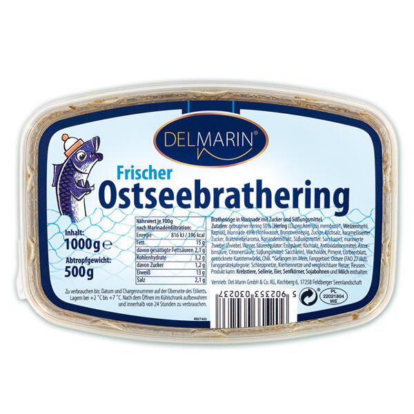 Frischer Ostseebrathering