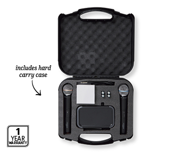 Cordless Microphones Twin Pack
