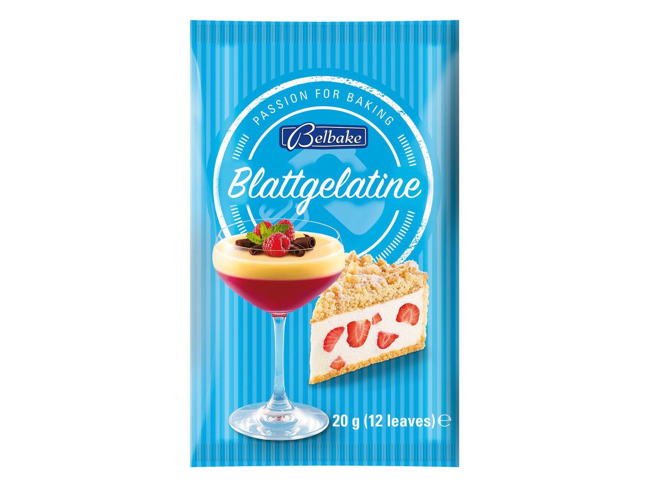 BELBAKE Blattgelatine