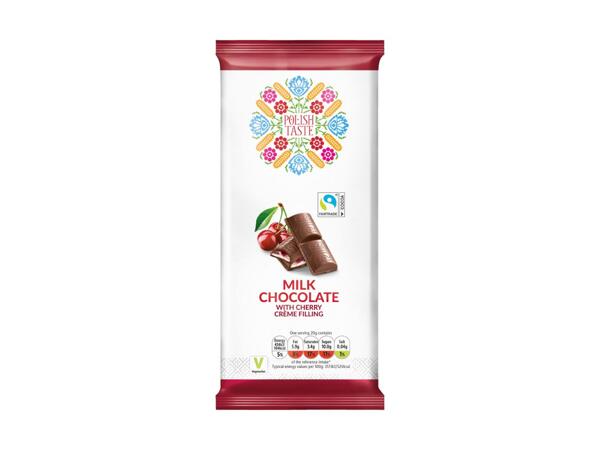 Milk Chocolate with Filling
