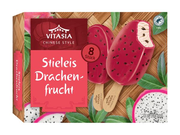 Stieleis Drachenfrucht