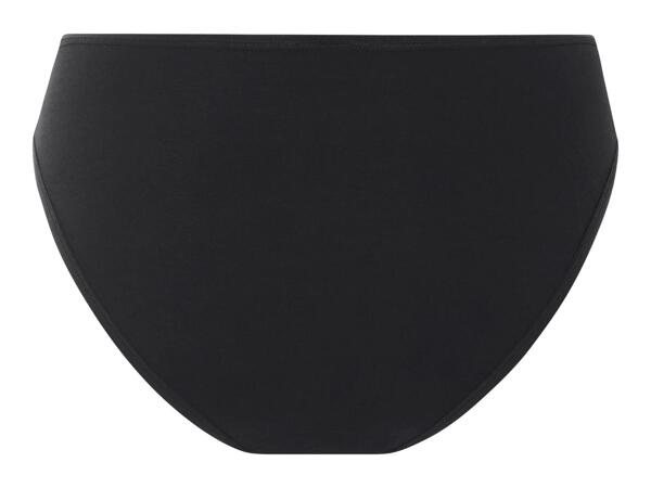 Esmara Ladies' Black Briefs - 5 Pack