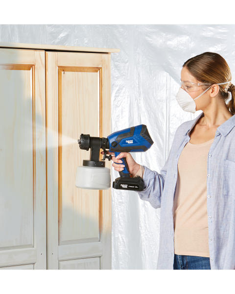18V Li-Ion Cordless Paint Spray Gun