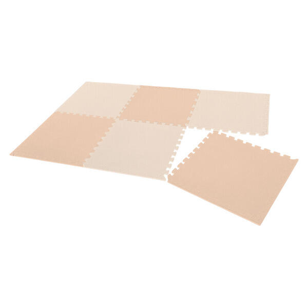 Adventuridge Brown/Beige Checkered Interlocking Camping Floor Mats