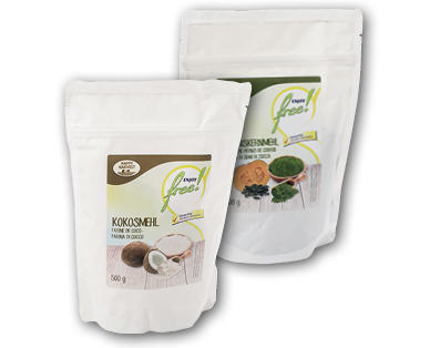 HAPPY HARVEST / ENJOY FREE! Farine speciali senza glutine