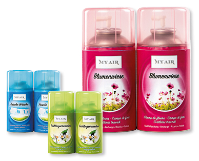 Recharges de parfum d'ambiance MY AIR
