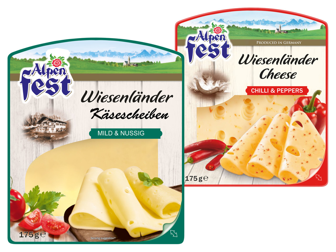 ALPENFEST Wiesenländer Käsescheiben