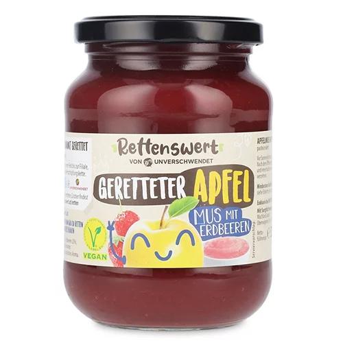 RETTENSWERT Apfelmus mit Erdbeer