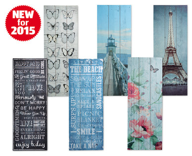Decorative Vintage Wooden Signs