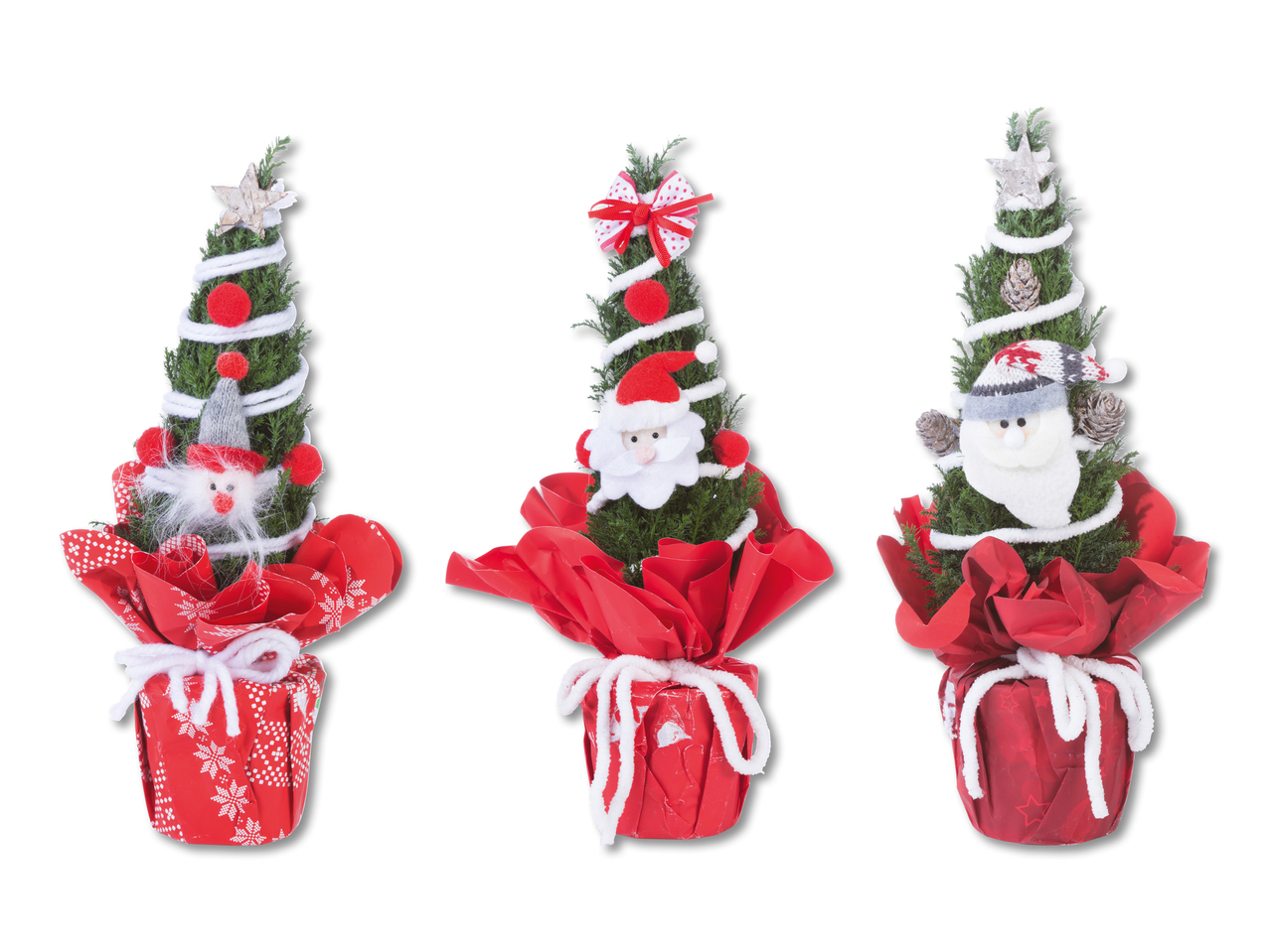 Mini sapin de Noël décoré