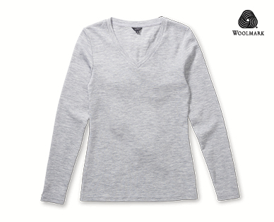 Ladies Merino V-Neck Top
