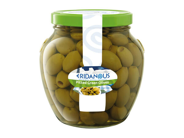Eridanous Pitted Green Olives