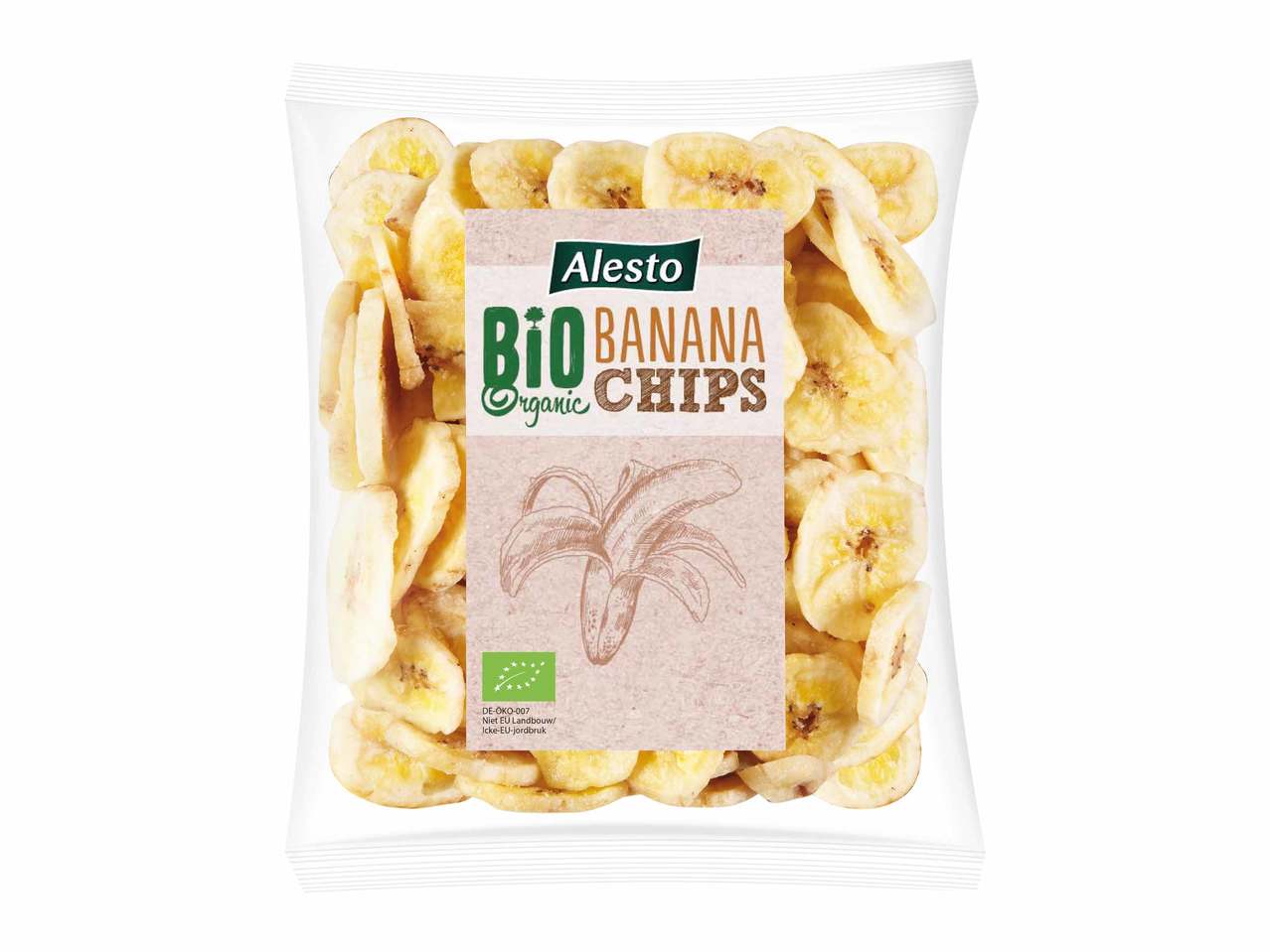 Chips de bananes bio