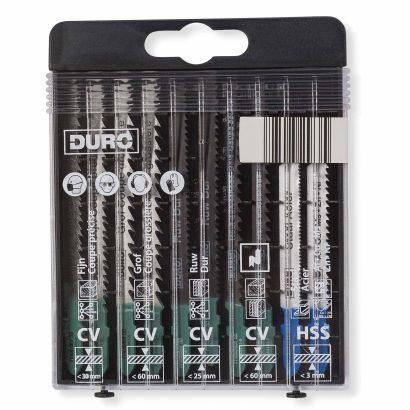 Lames pour scie sauteuse, 10 pcs