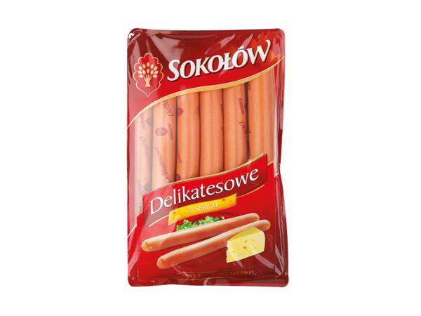 Deluxe Pork Frankfurters with Cheese