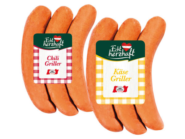 ECHT HERZHAFT Käse- oder Chili-Griller