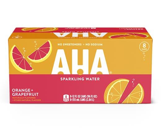 AHA Sparkling Water Assorted Varieties - Aldi — USA - Specials archive