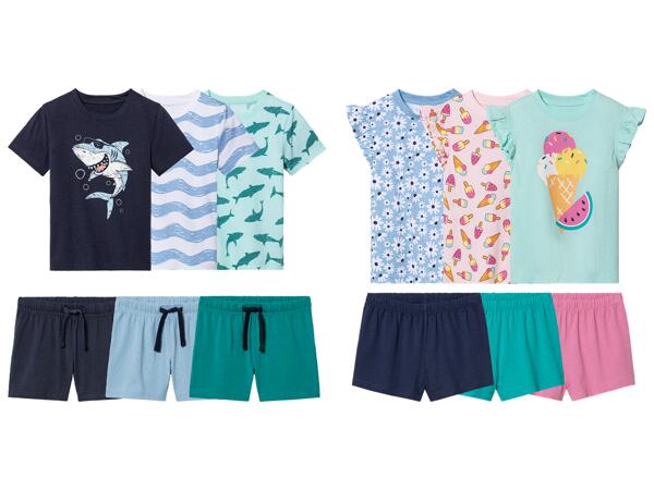 T-shirt och shorts, set