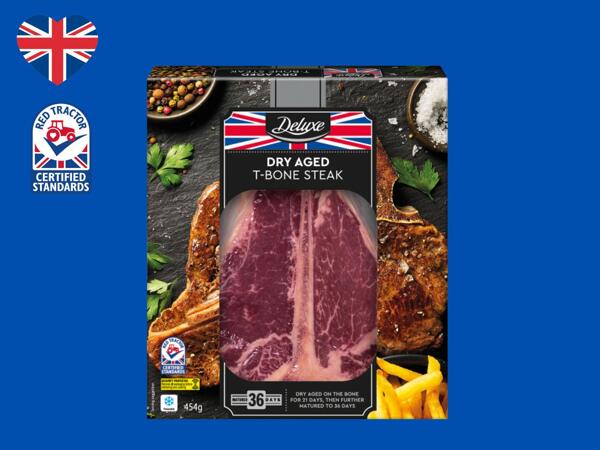 Deluxe British Ultimate Dry-Aged T-Bone Steak