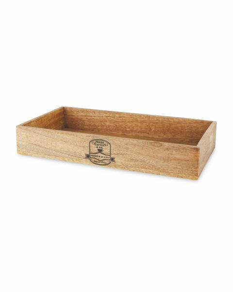 Coffee Wooden Storage Box