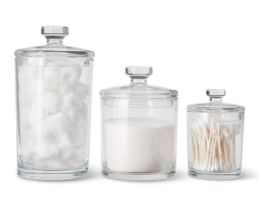 Huntington Home Apothecary Glass Jar Set - Aldi - US - Specials archive