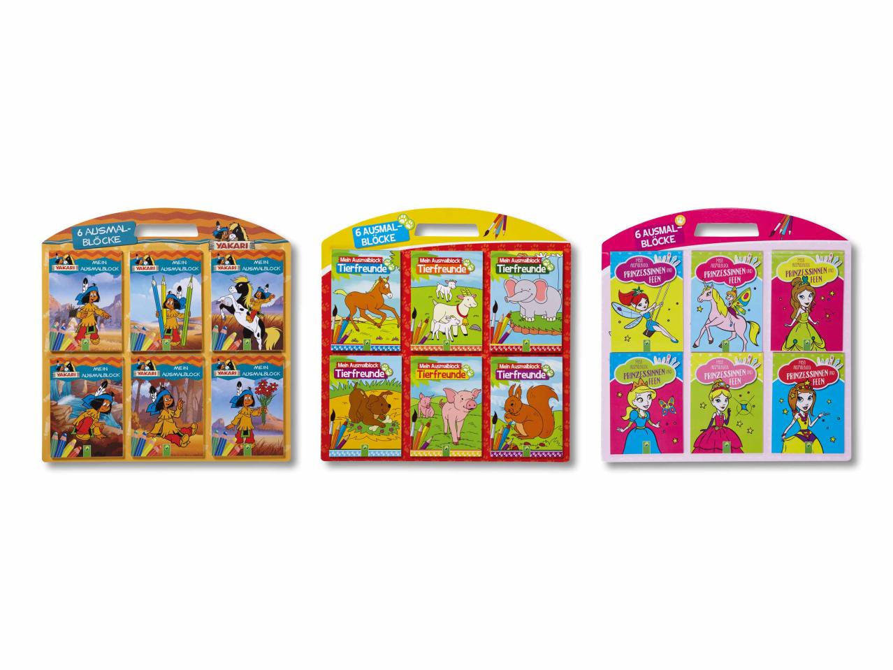 Mini-blocs de coloriage