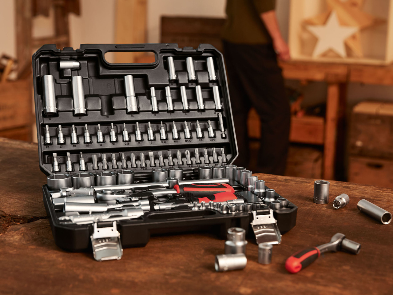 Socket Spanner Set, 94 pieces