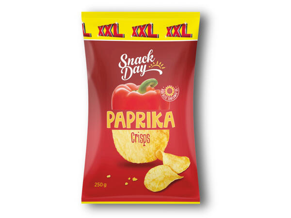Snack Day Paprika Crisps