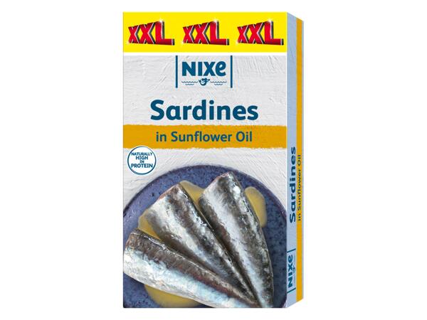 XXL Sardines in Sunflower Oil