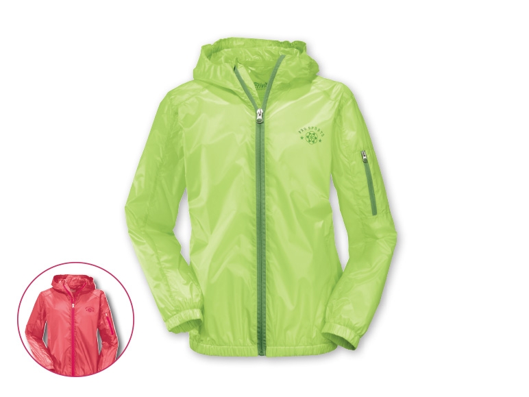 Girls' Lightweight Rain Jacket