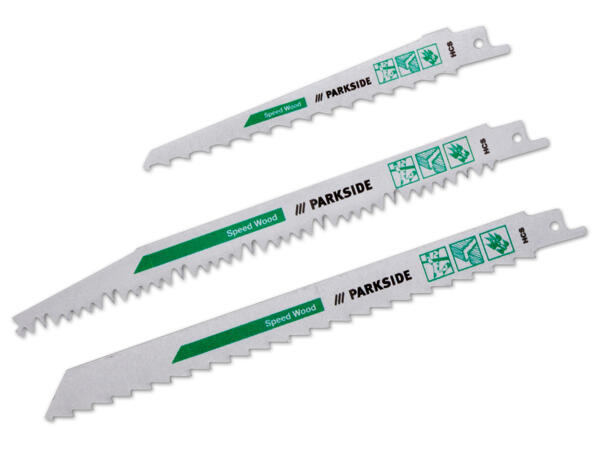 Sägeblatt-Set, 3-teilig
