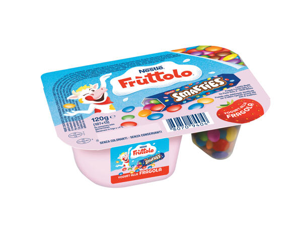 "Fruttolo" Yoghurt with Smarties