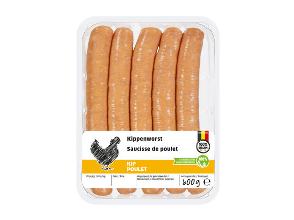 Saucisses de poulet savoureuses