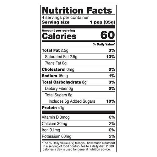 Jack O Lantern Character Mixed Flavor Pops, 4 count