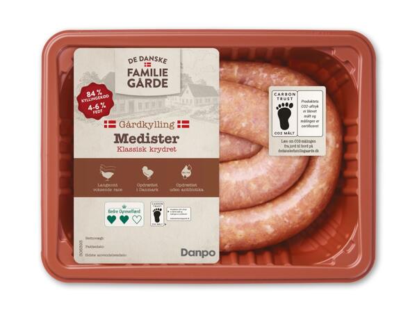 DE DANSKE FAMILIEGÅRDE Dansk kyllingemedister