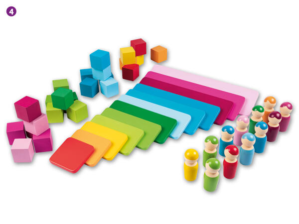 Holz Regenbogen-Spiel