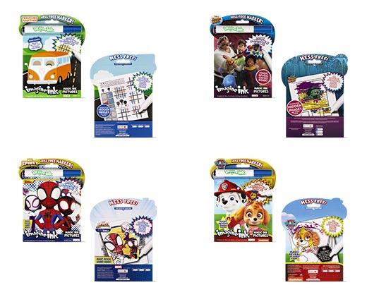 Bendon Inc. 
 Magic Ink or Mess-Free Games Coloring Pad