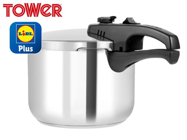 Tower 6L Stainless Steel Pressure Cooker