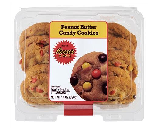 Reese's 
 Peanut Butter Candy or Chocolate Peanut Butter Candy Cookies