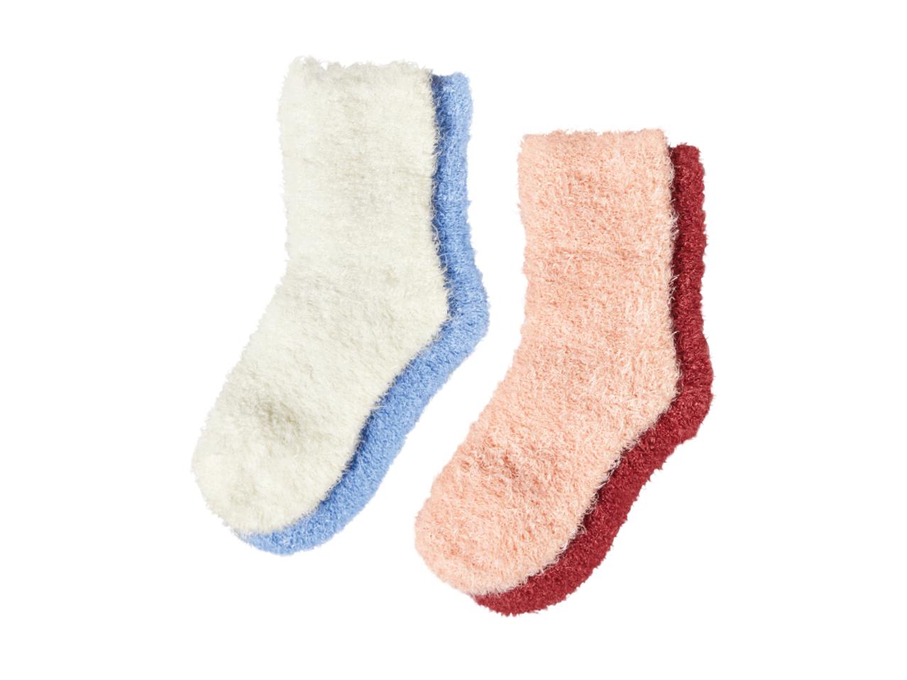 ESMARA Ladies' Fluffy Socks