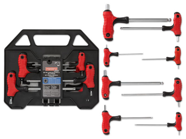 POWERFIX(R)PROFI+ Stiftschlüssel-Satz, 8-teilig