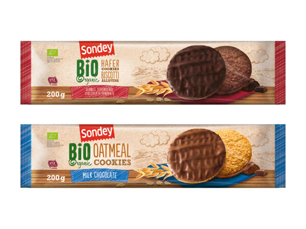 Cookies d'avoine bio
