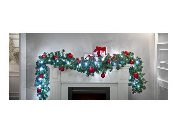 Livarno Home Cool White LED Christmas Garland