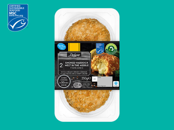 Deluxe 2 Smoked Haddock Fishcakes