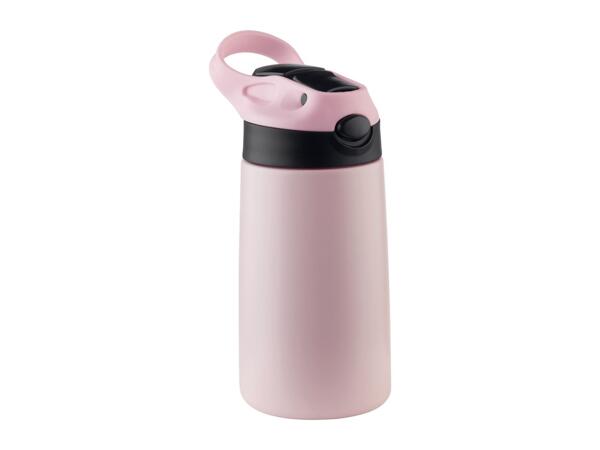 Silvercrest Pink Double-Walled Stainless Steel Drinks Bottle